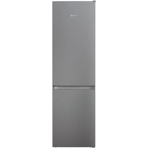 BAUKNECHT hűtőgép fagyasztóval KGN 20C1IN, 202,7 cm, rozsdamentes acél-ezüst
