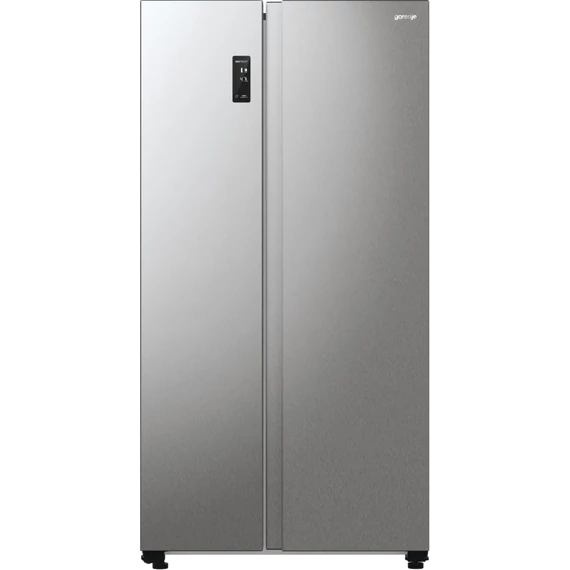 GORENJE Side-by-Side hűtőgép fagyasztóval NRR 9185 EAXL, 178,6 cm, ezüst
