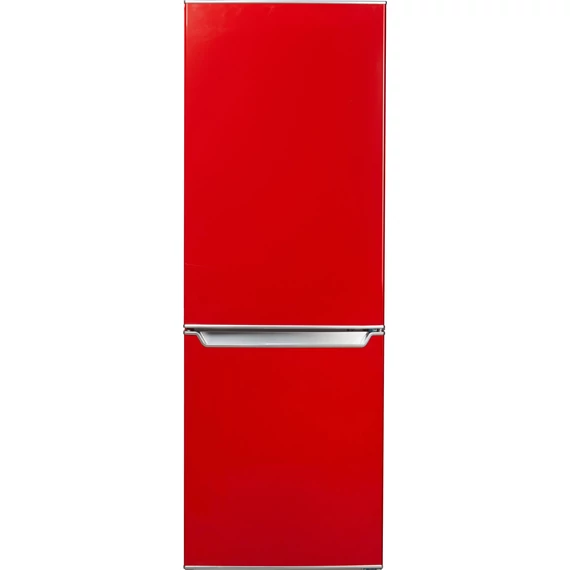 HANSEATIC hűtőgép fagyasztóval HKGK14349CR, 143 cm, piros