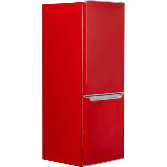 HANSEATIC hűtőgép fagyasztóval HKGK14349DR, 143 cm, piros
