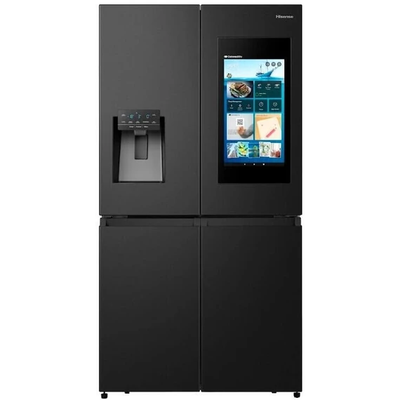 HISENSE Multi Door hűtőgép fagyasztóval RQ760 RQ760N4IFE, 178,5 cm, fekete