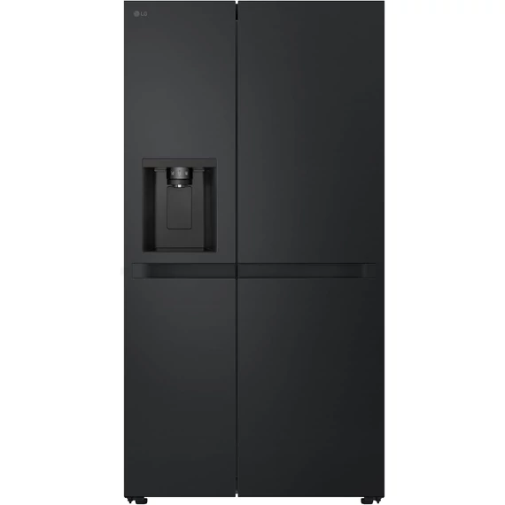 LG Side-by-Side hűtőgép fagyasztóval GSLC41EPPE, 179 cm, fekete