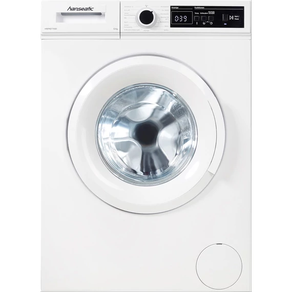HANSEATIC mosógép HWM6T110D, 5 kg, fehér