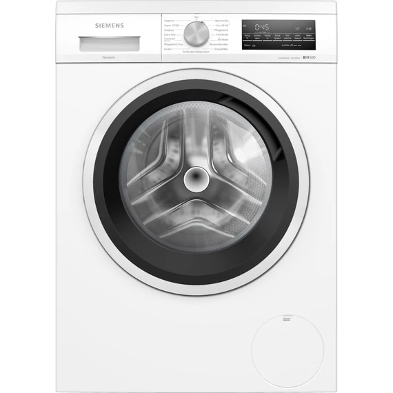 SIEMENS mosógép iQ500 WU14UT42, 9 kg, fehér