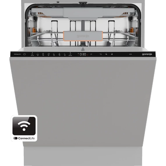 GORENJE beépíthető mosogatógép GV673C65 60 cm, rozsdamentes acél