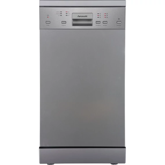 HANSEATIC mosogatógép, HG4585D107610HS, A+++, 45cm, rozsdamentes acél