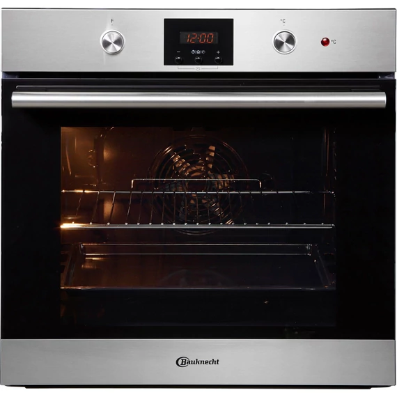 BAUKNECHT beépíthető sütő BAR2 KN5V2 IN, 60cm, rozsdamentes acél