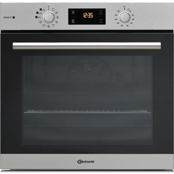 BAUKNECHT beépíthető sütő BAR2S K8 V2 IN, A+, 59,50cm, rozsdamentes acél