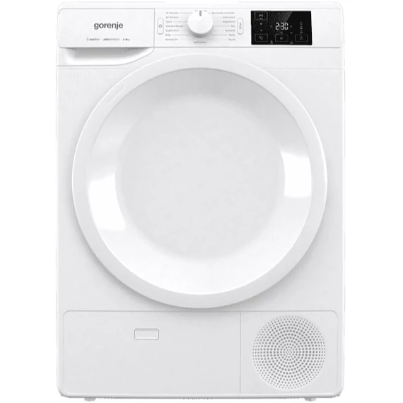 GORENJE kondenzációs szárítógép Wave DNE8B, 8 kg, fehér