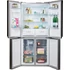 HANSEATIC Multi Door hűtőgép fagyasztóval HCD17884EI, A++, 177,5 cm, rozsdamentes acél