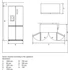 HANSEATIC Multi Door HCDC18080CWDI, 180 cm, rozsdamentes acél