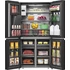 HISENSE Multi Door hűtőgép fagyasztóval RQ760 RQ760N4IFE, 178,5 cm, fekete
