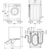AEG mosógép sorozat 6000 L6FB480FL, 8 kg, fehér