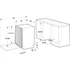 GORENJE beépíthető mosogatógép GV673C65 60 cm, rozsdamentes acél