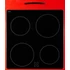 AMICA elektromos tűzhely SHC11506R, 50 cm, piros